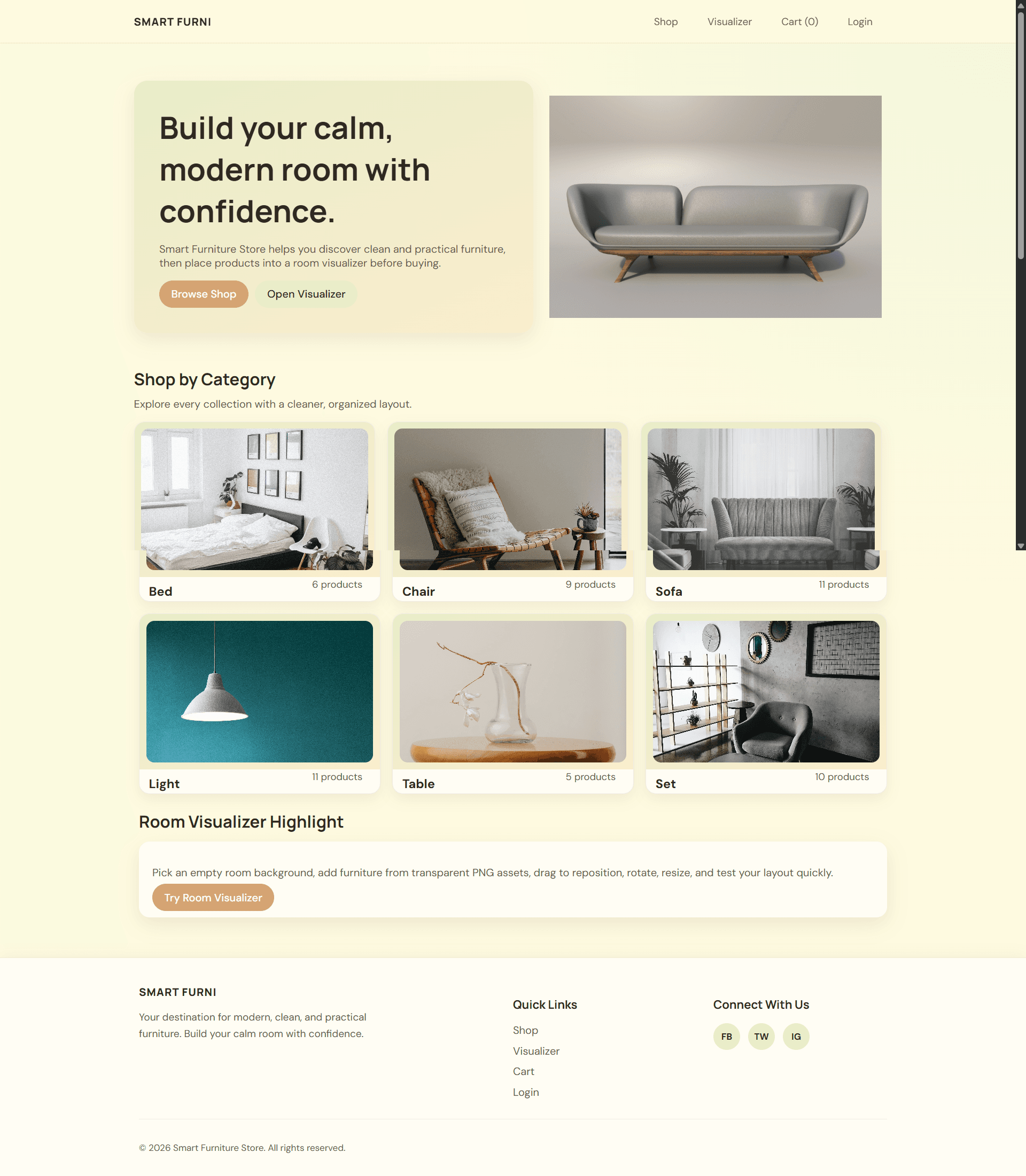 Smart Furniture Store