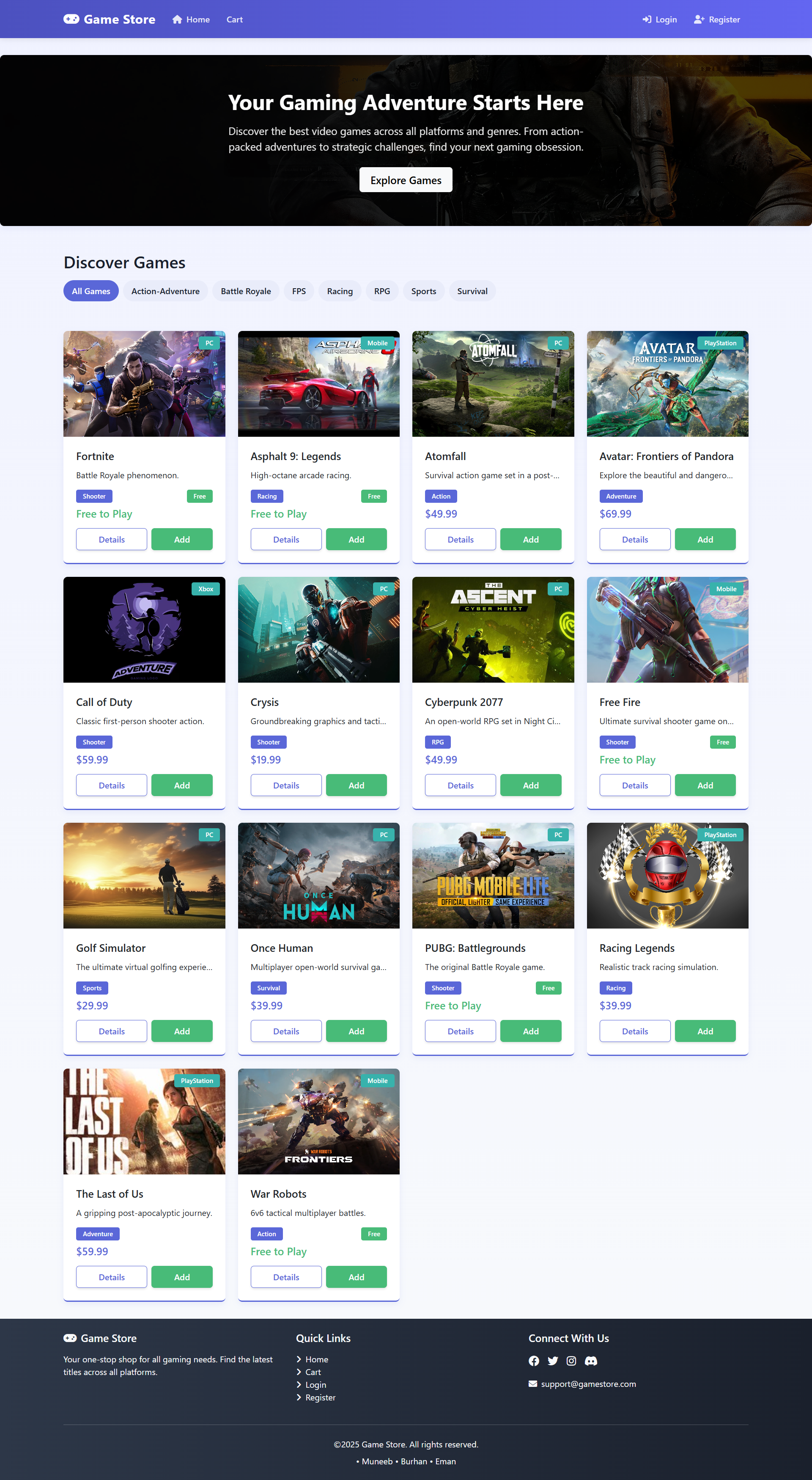 Game Store