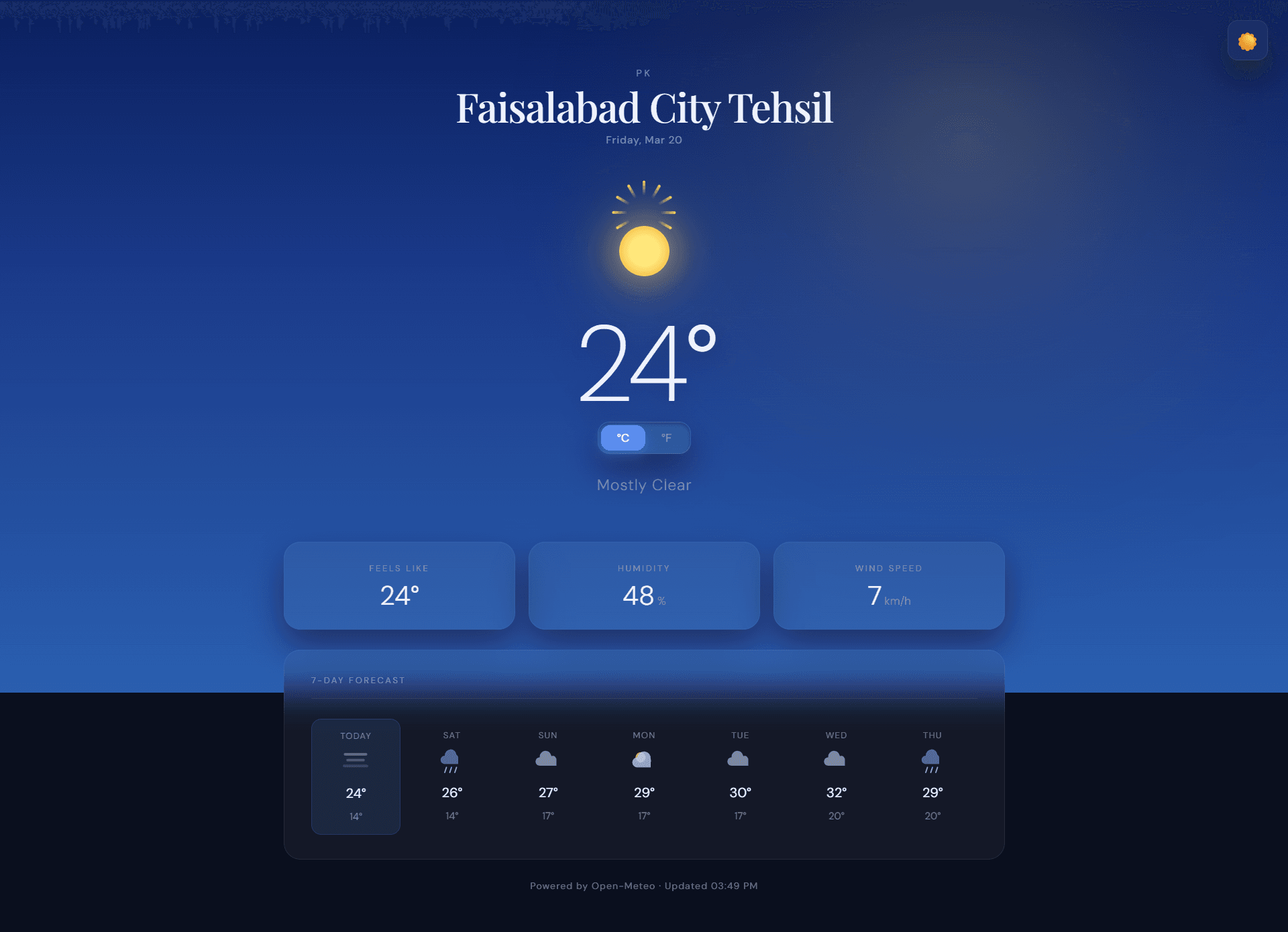 Weather Forecast